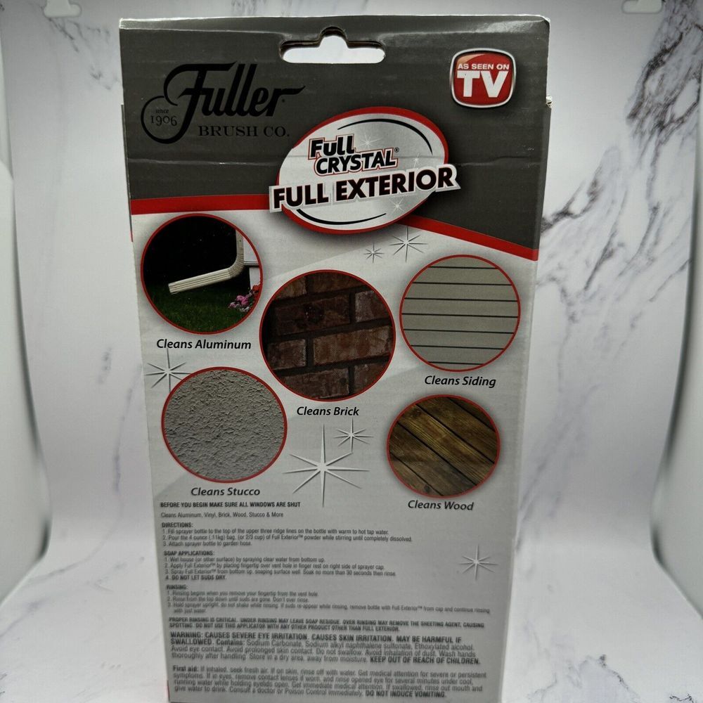 Fuller Brush Co Full Crystal Full Exterior As Seen on TV Bottle 4 oz Powder - Picture 3 of 6